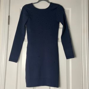 navy blue french connection dress